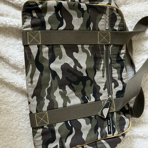 ACME Other - ACME Camouflage Duffel Bag with Olive Accents